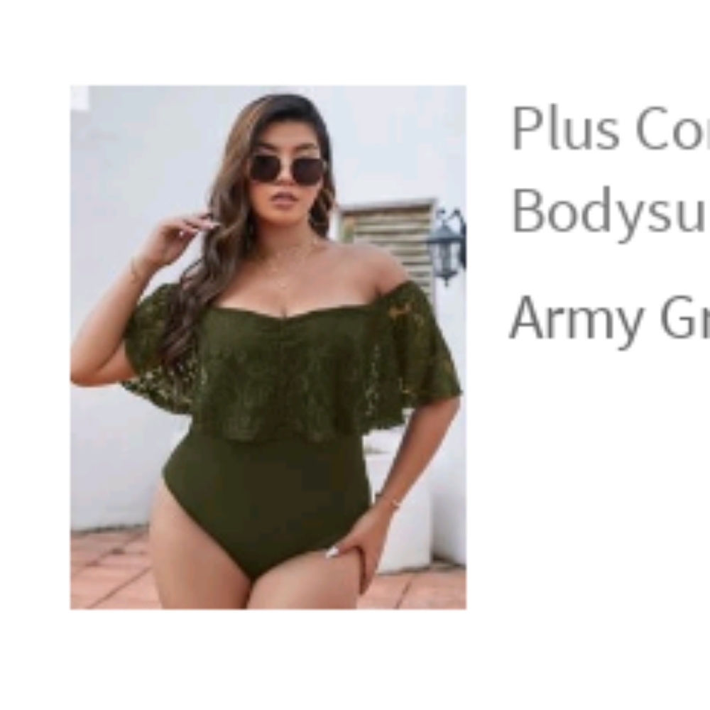 Shein Size 3XL (18) bodysuit